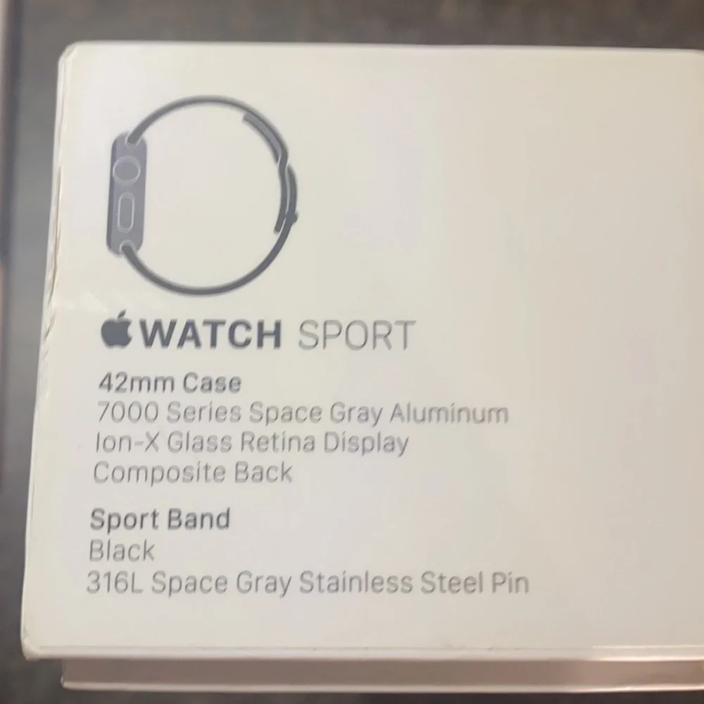 Apple BOX and CASE ONLY 42mm case (Las)